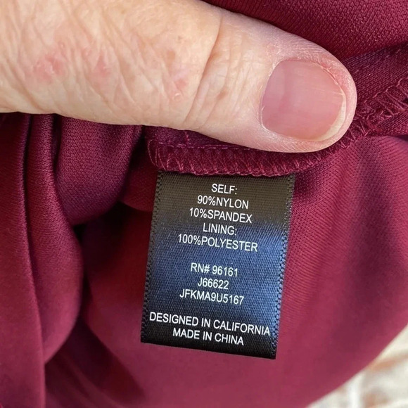 Fishbowl Berry Lace Fit And Flair Dress - Picture 7 of 10